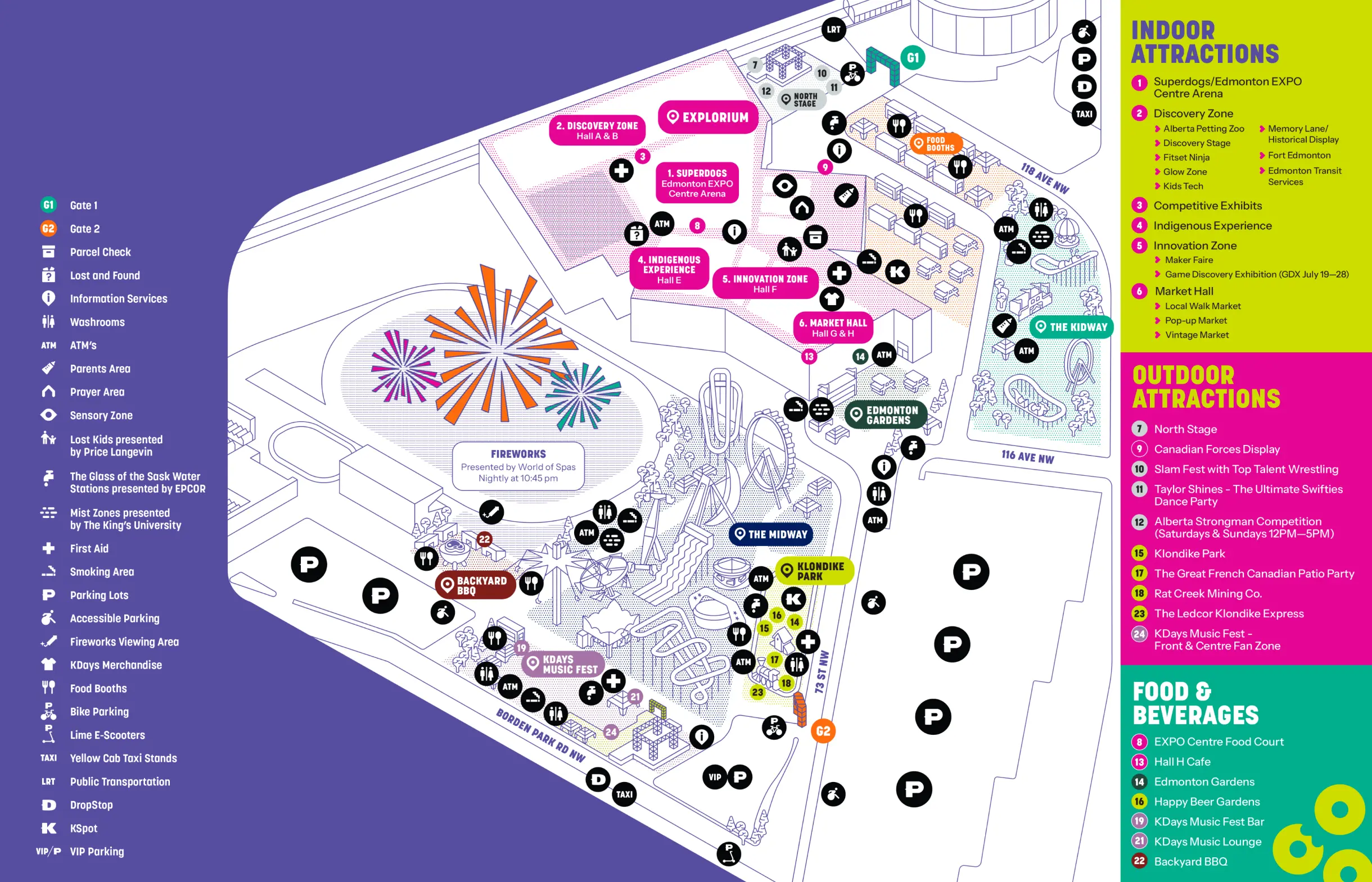 Kday Rides Names KDays • Map